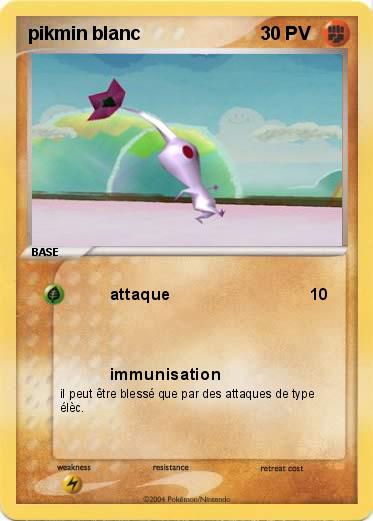 Pokemon pikmin blanc