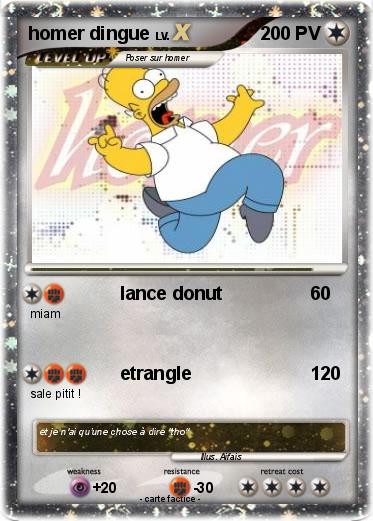 Pokemon homer dingue