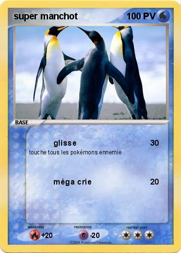 Pokemon super manchot