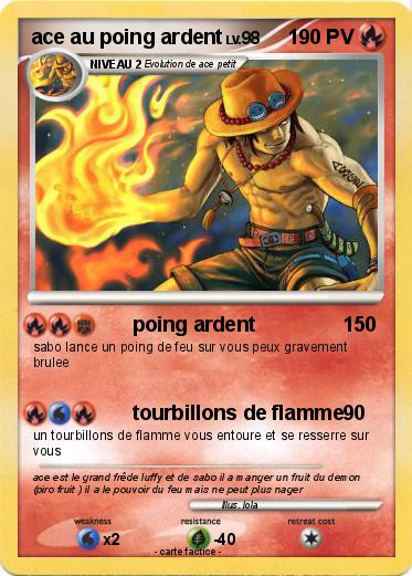 Pokemon ace au poing ardent