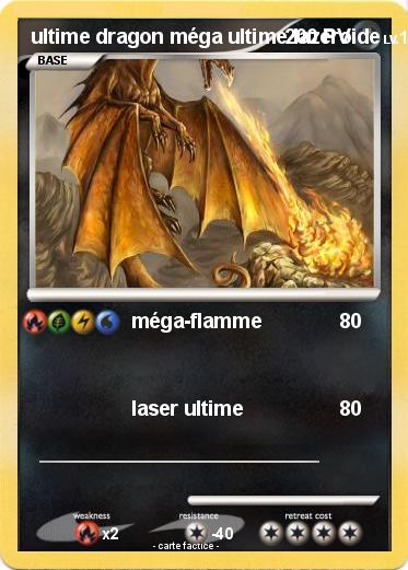 Pokemon ultime dragon méga ultime lazeroide