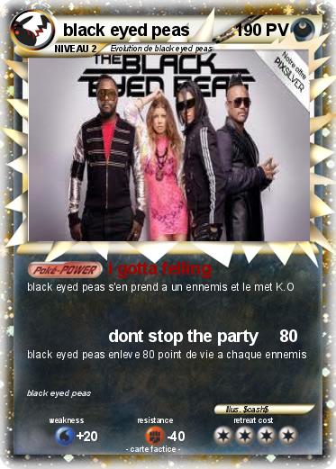 Pokemon black eyed peas