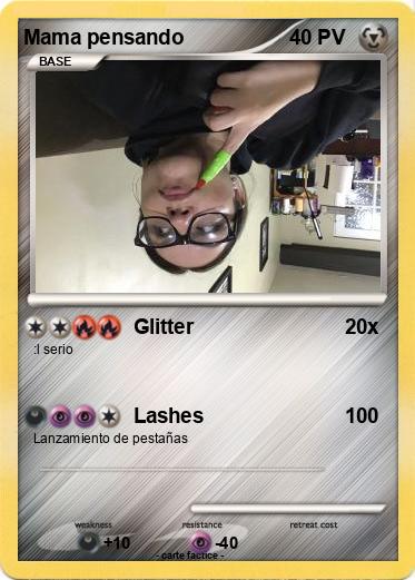 Pokemon Mama pensando