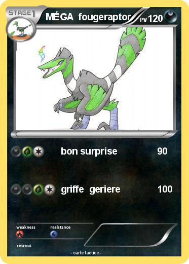 Pokemon MÉGA  fougeraptor