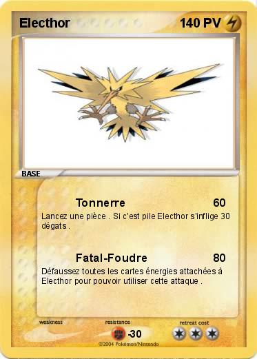 Pokemon Electhor