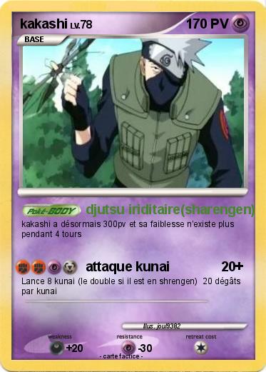 Pokemon kakashi