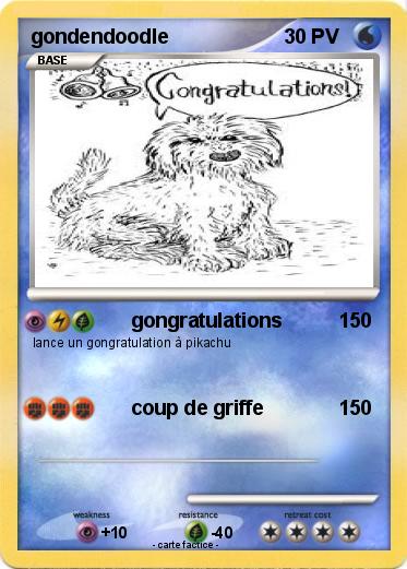 Pokemon gondendoodle