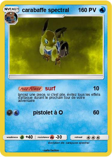 Pokemon carabaffe spectral