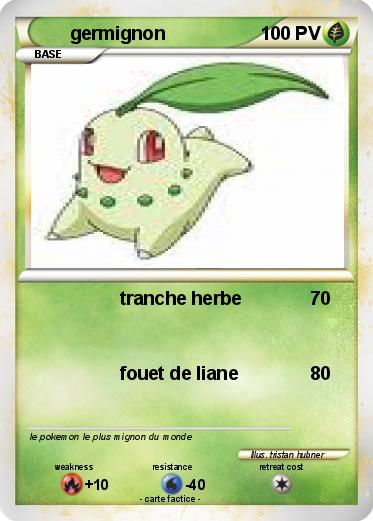 Pokemon germignon