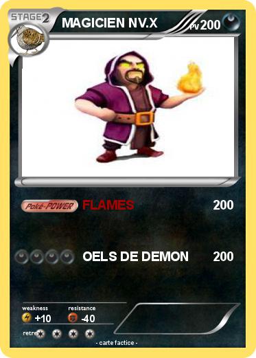 Pokemon MAGICIEN NV.X