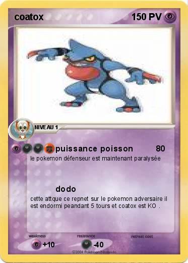 Pokemon coatox