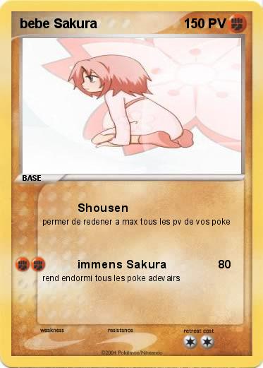 Pokemon bebe Sakura