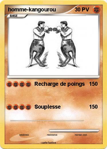 Pokemon homme-kangourou