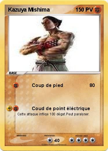 Pokemon Kazuya Mishima