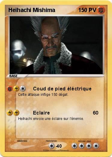 Pokemon Heihachi Mishima