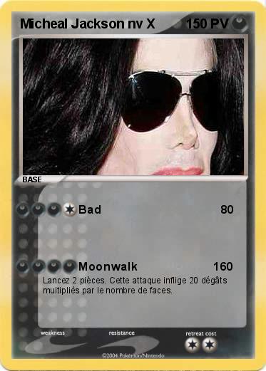 Pokemon Micheal Jackson nv X