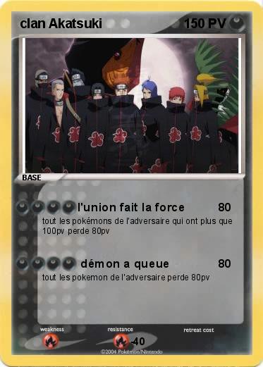 Pokemon clan Akatsuki
