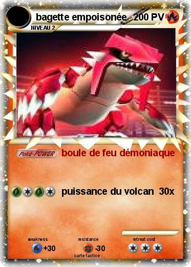Pokemon bagette empoisonée