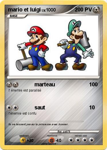 Pokemon mario et luigi