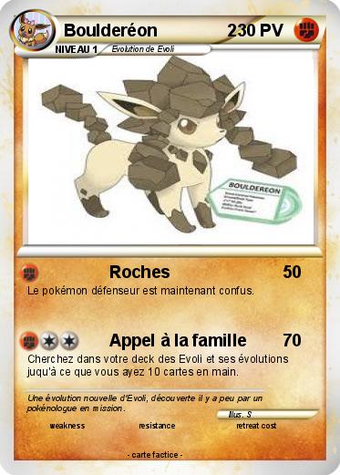 Pokemon Boulderéon               2
