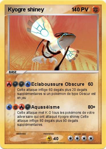 Pokemon Kyogre shiney                   1