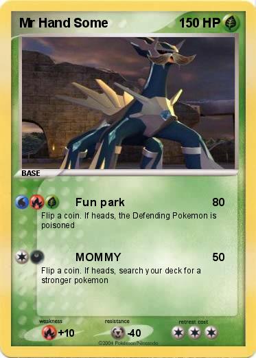 Pokemon Mr Hand Some