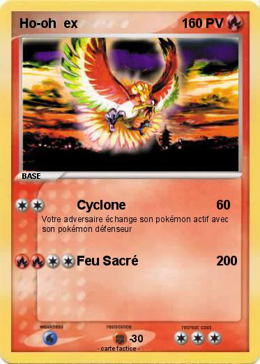 Pokemon Ho-oh  ex