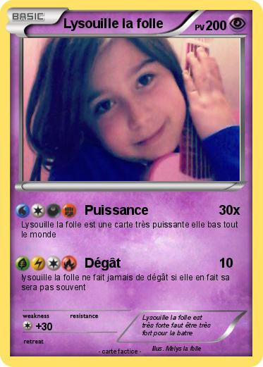 Pokemon Lysouille la folle
