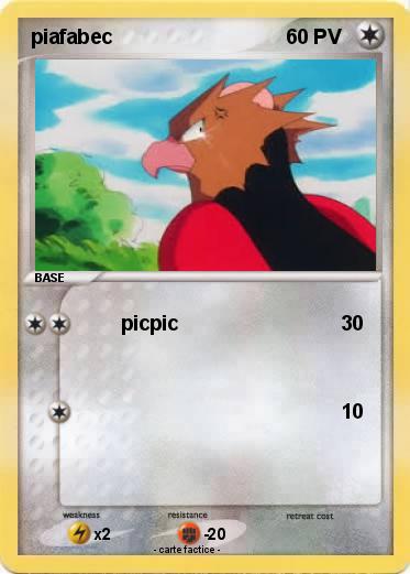 Pokemon piafabec