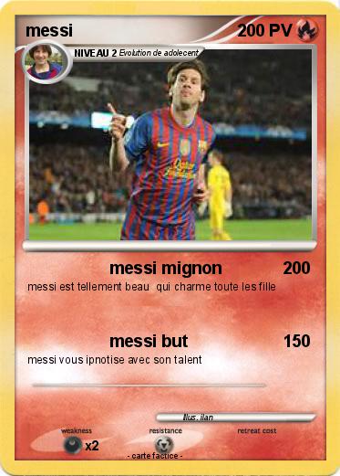 Pokemon messi