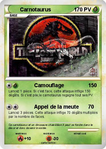 Pokemon Carnotaurus