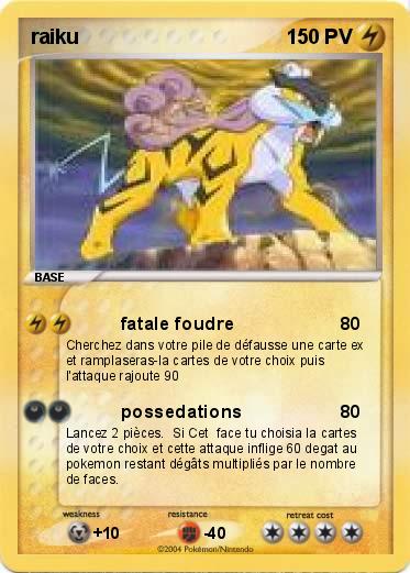 Pokemon raiku
