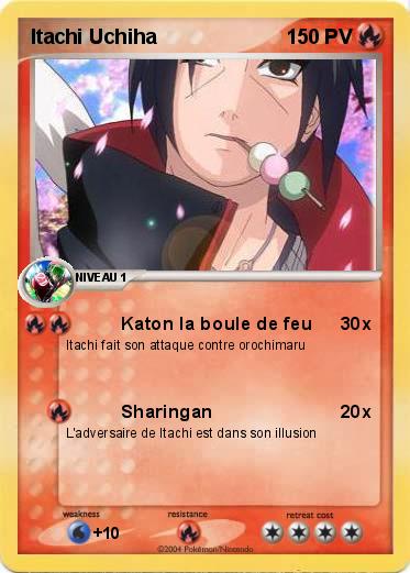 Pokemon Itachi Uchiha