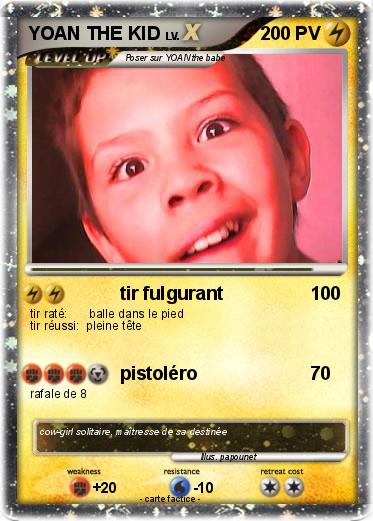 Pokemon YOAN THE KID