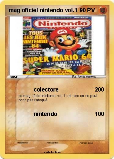Pokemon mag oficiel nintendo vol.1