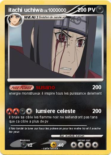 Pokemon itachi uchiwa