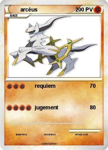 Pokemon arcéus