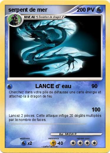 Pokemon serpent de mer
