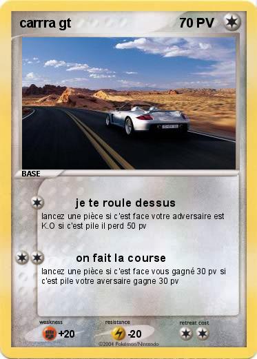 Pokemon carrra gt