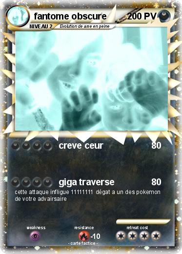 Pokemon fantome obscure