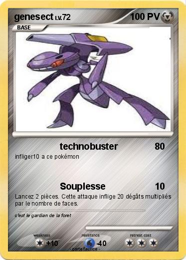 Pokemon genesect