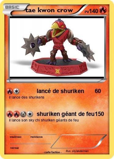 Pokemon tae kwon crow