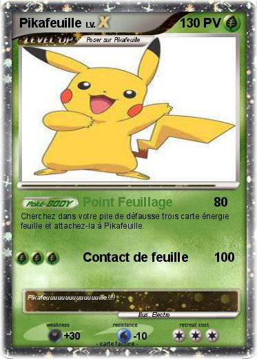 Pokemon Pikafeuille