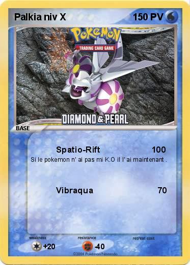Pokemon Palkia niv X