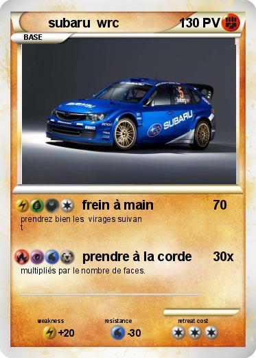 Pokemon subaru  wrc