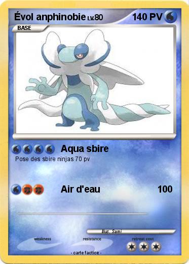Pokemon Évol anphinobie