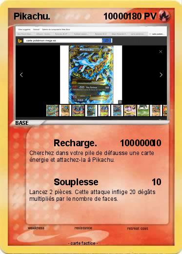 Pokemon Pikachu.                     10000