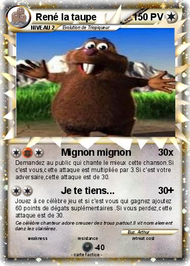Pokemon René la taupe