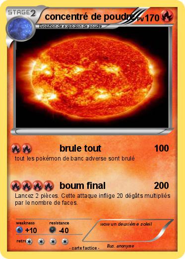 Pokemon concentré de poudre