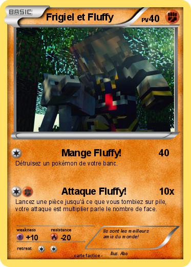 Pokemon Frigiel et Fluffy